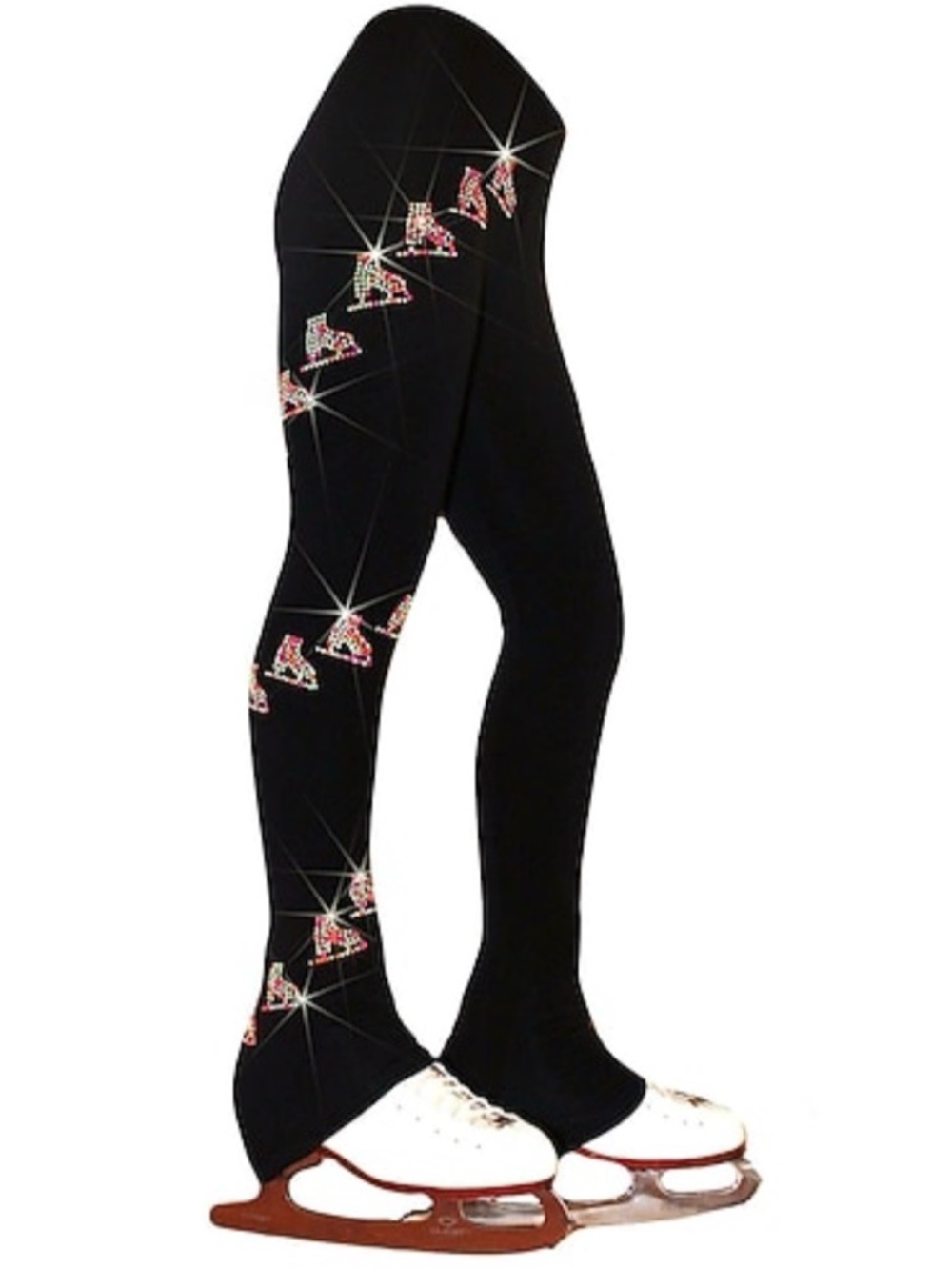 Women’s Rhinestone Figure Skating Pants (PLEASE READ DESCRIPTION)